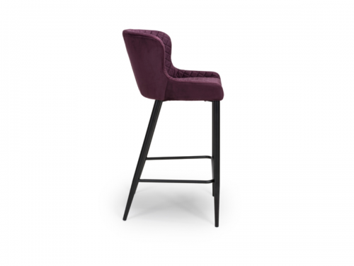 Malcolm Purple Bar Stool